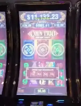 Coin Trio titles on three Celebrity Beyond slot cabinets