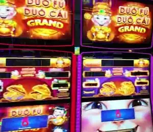 Duo Fu Duo Cai Grand titles on Celebrity Beyond slot cabinets
