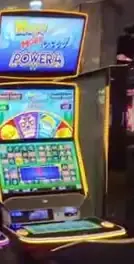 Huff N' More Puff Power 4 title on a Celebrity Edge cabinet