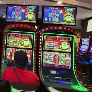 Money Frog titles on Celebrity Edge slot cabinets