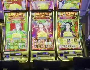 Prosperity Link titles on three Celebrity Apex slot cabinets