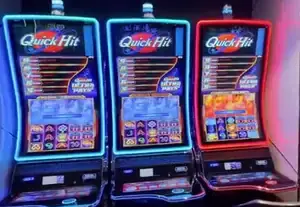 Quick Hit titles on three Celebrity Edge slot cabinets