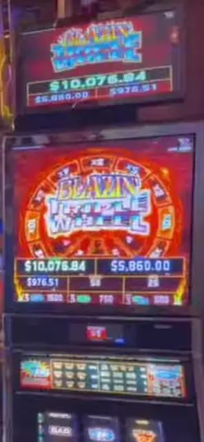 Blazin' Triple Wheel cabinets in the Freedom of the Seas walkthrough.