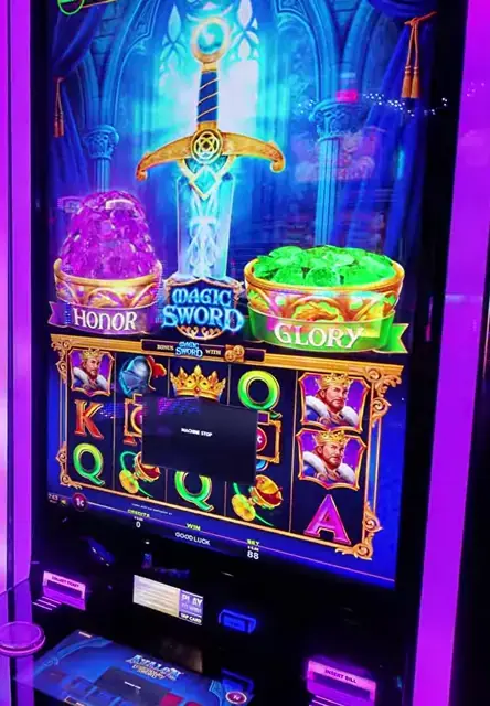 Magic Sword cabinets in the Freedom of the Seas walkthrough.