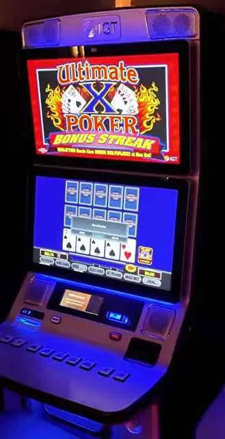 Ultimate X Poker Bonus Streak cabinets in the Freedom of the Seas walkthrough.