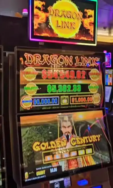 Dragon Link: Golden Century cabinets in the Spectrum of the Seas walkthrough.