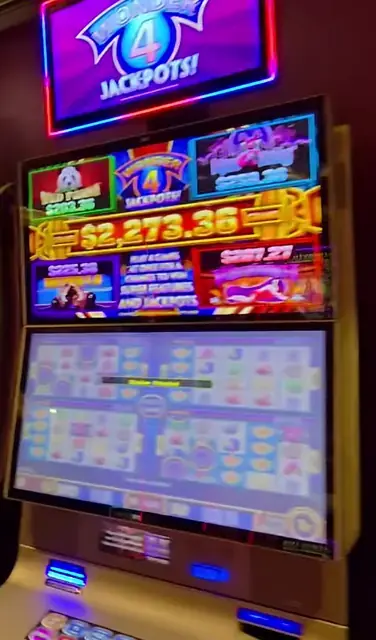 Wonder 4 Jackpots cabinets in the Anthem of the Seas walkthrough.