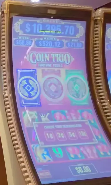 Coin Trio: Fortune Trails cabinets in the Anthem of the Seas walkthrough.