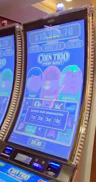 Coin Trio: Piggy Burst cabinets in the Anthem of the Seas walkthrough.