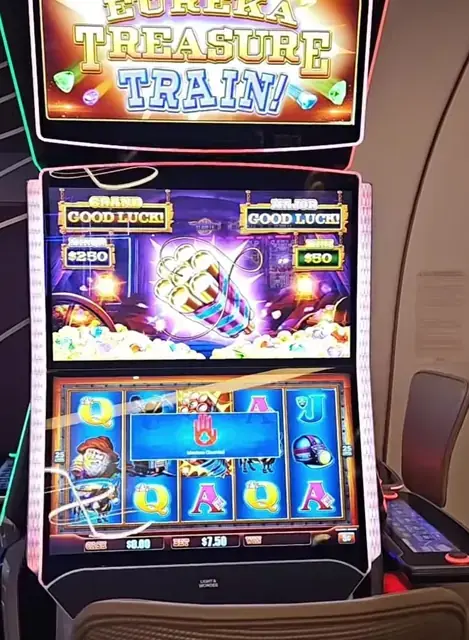 Eureka Treasure Train cabinets in the Icon of the Seas walkthrough.