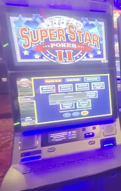 Super Star Poker II cabinets in the Adventure of the Seas walkthrough.