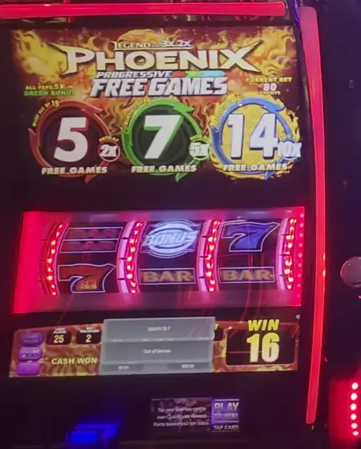 Phoenix: Progressive Free Games cabinets in the Adventure of the Seas walkthrough.