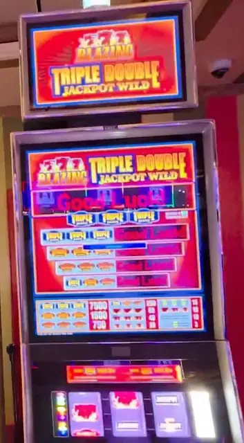Blazing 777: Triple Double Jackpot Wild cabinets in the Independence of the Seas walkthrough.
