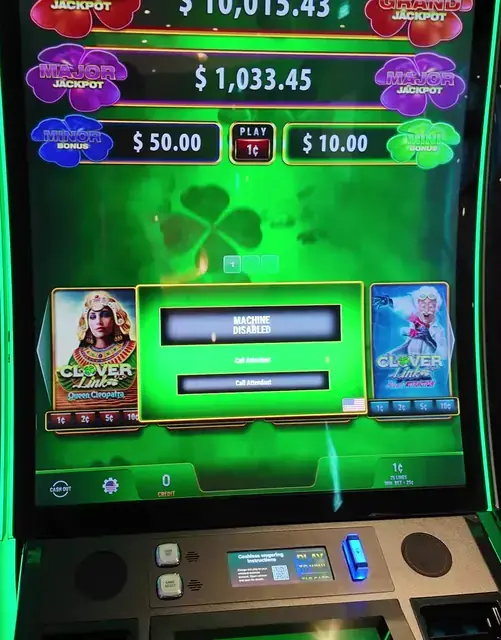 Clover Link: Queen Cleopatra, Clover Link: Reel Attraction cabinets in the Legend of the Seas walkthrough.