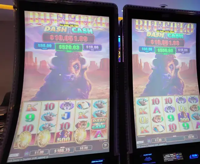 Buffalo: Dash for Cash cabinets in the Legend of the Seas walkthrough.