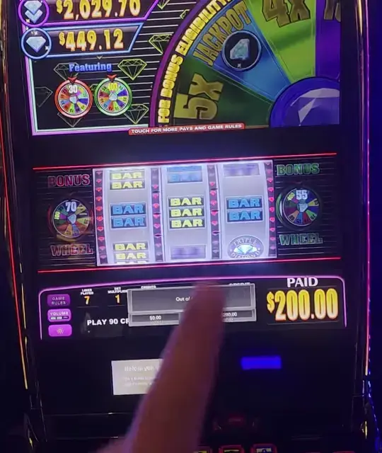 Bonus Wheel Triple Diamond cabinets in the Radiance of the Seas walkthrough.