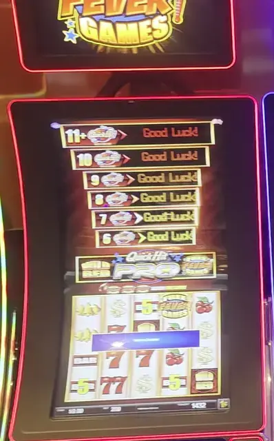Quick Hit Pro cabinets in the Radiance of the Seas walkthrough.