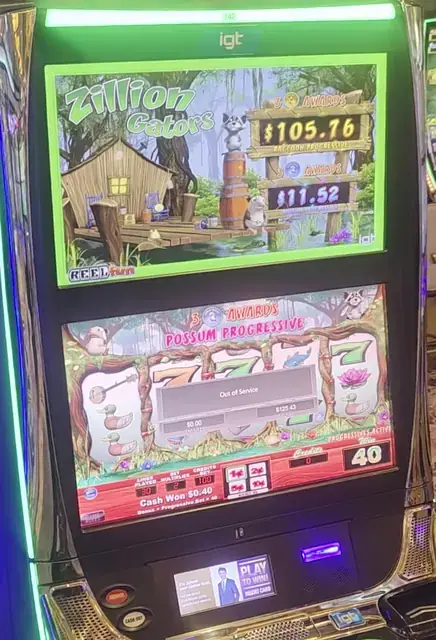 Zillion Gators cabinets in the Radiance of the Seas walkthrough.