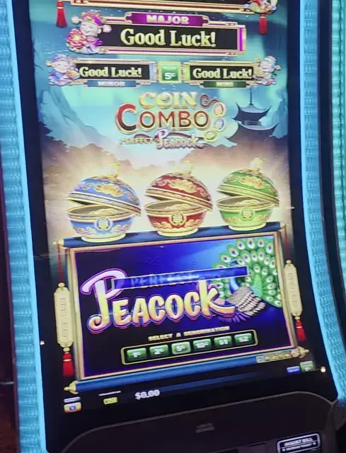 Coin Combo Perfect Peacock cabinets in the Radiance of the Seas walkthrough.