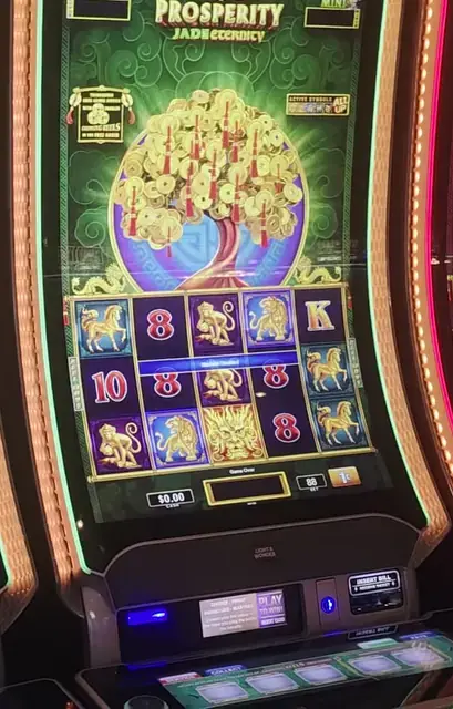 Prosperity Jade Eternity cabinets in the Radiance of the Seas walkthrough.