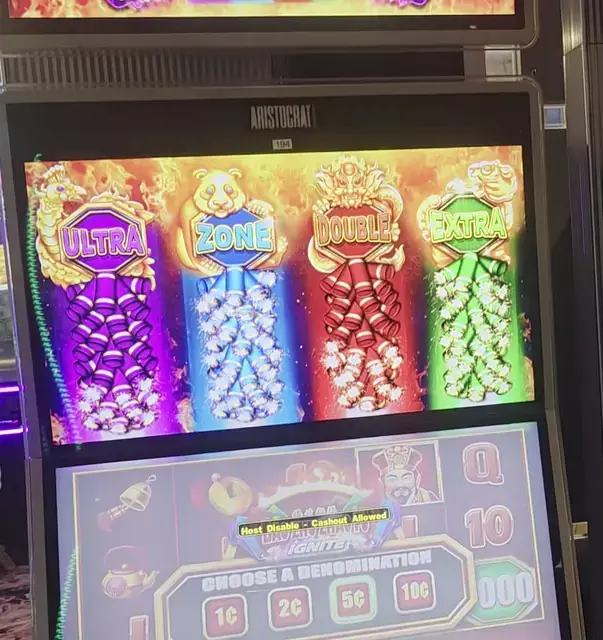 Bao Zhu Zhao Fu Ignite cabinets in the Radiance of the Seas walkthrough.
