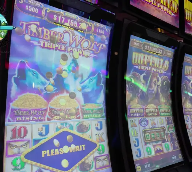 Timber Wolf Triple Power, Buffalo Triple Power cabinets in the Enchantment of the Seas walkthrough.