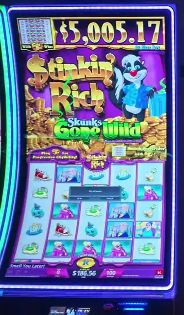 Stinkin’ Rich: Skunks Gone Wild cabinets in the Enchantment of the Seas walkthrough.