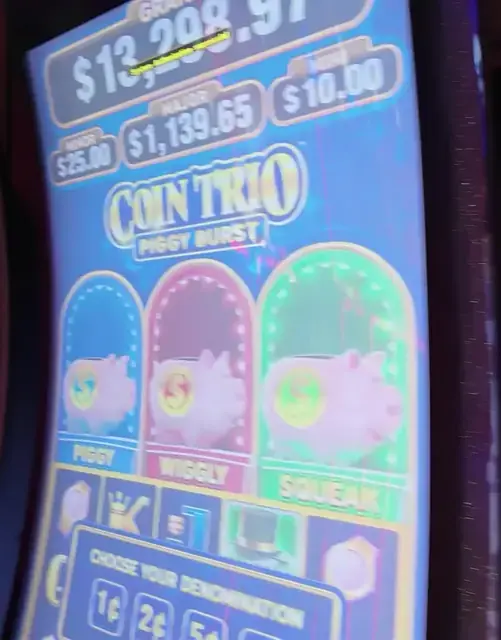 Coin Trio: Piggy Burst cabinets in the Independence of the Seas walkthrough.