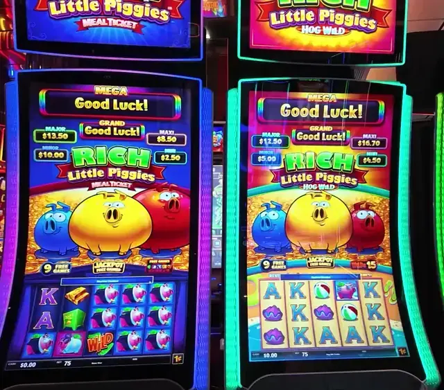 Rich Little Piggies: Meal Ticket, Rich Little Piggies: Hog Wild cabinets in the Independence of the Seas walkthrough.