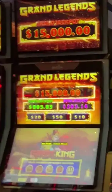 Grand Legends: Fire King cabinets in the Navigator of the Seas walkthrough.