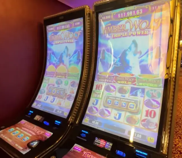 Timber Wolf Triple Power cabinets in the Quantum of the Seas walkthrough.