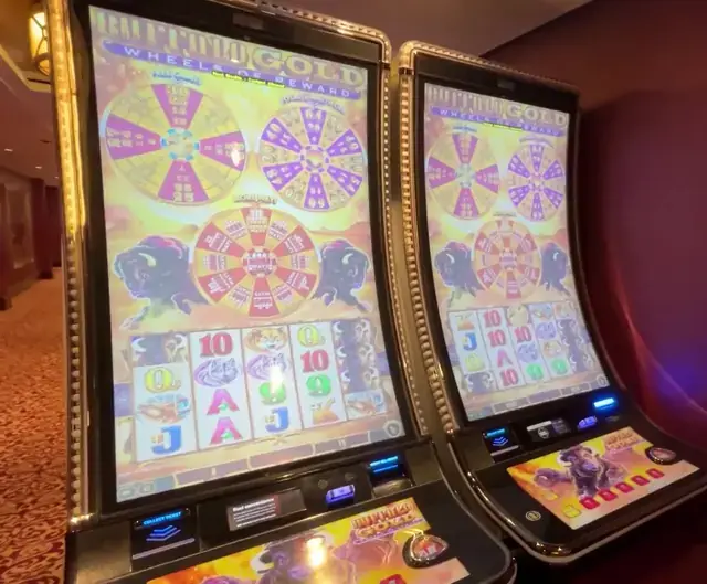 Buffalo Gold: Wheels of Reward cabinets in the Quantum of the Seas walkthrough.