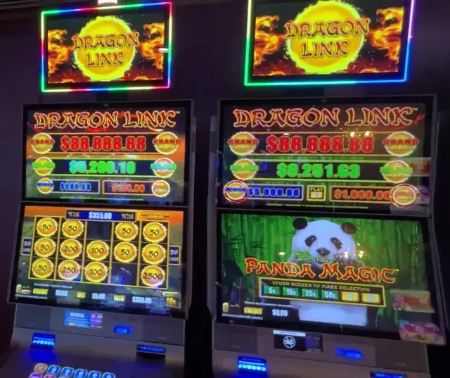 Dragon Link: Panda Magic cabinets in the Quantum of the Seas walkthrough.