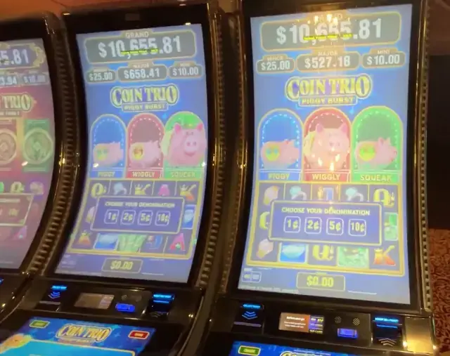 Coin Trio: Piggy Burst cabinets in the Quantum of the Seas walkthrough.