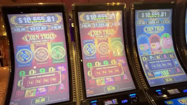 Coin Trio: Fortune Trails cabinets in the Quantum of the Seas walkthrough.