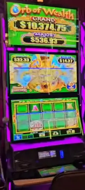 Orb of Wealth cabinets in the Allure of the Seas walkthrough.