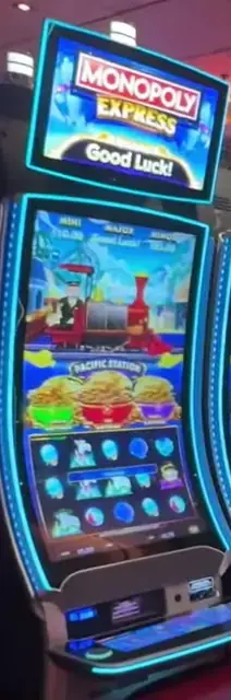 Monopoly Express: Pacific Station cabinets in the Mariner of the Seas walkthrough.