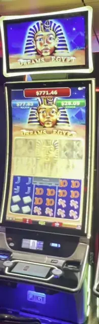 Dreams of Egypt cabinets in the Anthem of the Seas walkthrough.