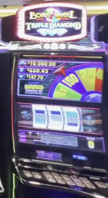 Bonus Wheel: Triple Diamond cabinets in the Anthem of the Seas walkthrough.