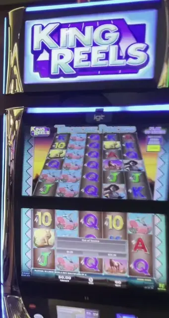 King Reels: Treasure Princess cabinets in the Anthem of the Seas walkthrough.