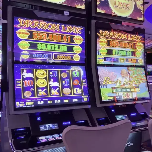 Dragon Link: Autumn Moon, Dragon Link: Peace & Long Life cabinets in the Rhapsody of the Seas walkthrough.