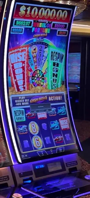 Wheel of Fortune: Cash Reels cabinets in the Anthem of the Seas walkthrough.