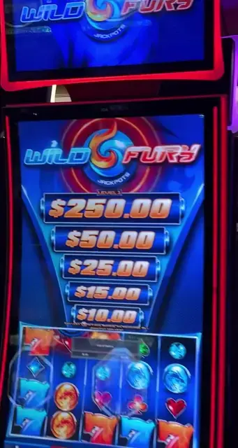 Wild Fury Jackpots cabinets in the Anthem of the Seas walkthrough.