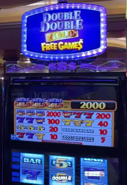 Double Double Gold: Free Games cabinets in the Anthem of the Seas walkthrough.