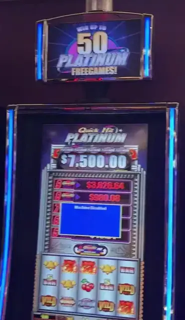 Quick Hit Platinum cabinets in the Anthem of the Seas walkthrough.
