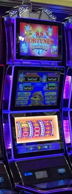 88 Fortunes Diamond cabinets in the Anthem of the Seas walkthrough.