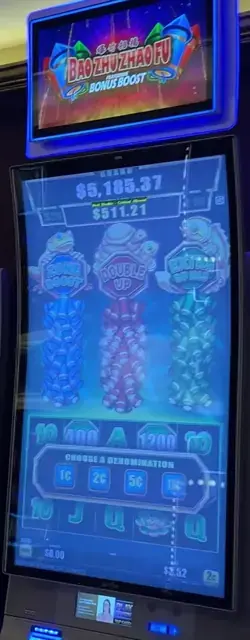 Bao Zhu Zhao Fu: Bonus Boost cabinets in the Anthem of the Seas walkthrough.