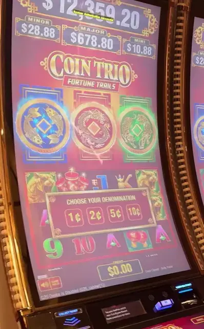 Coin Trio: Fortune Trails cabinets in the Anthem of the Seas walkthrough.