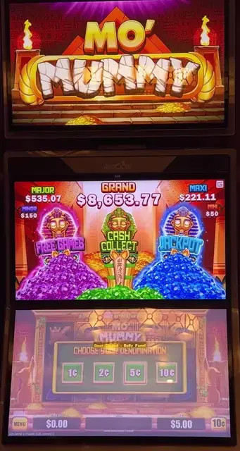 Mo’ Mummy cabinets in the Anthem of the Seas walkthrough.