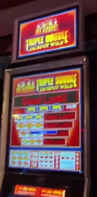 Blazing 777: Triple Double Jackpot Wild cabinets in the Serenade of the Seas walkthrough.